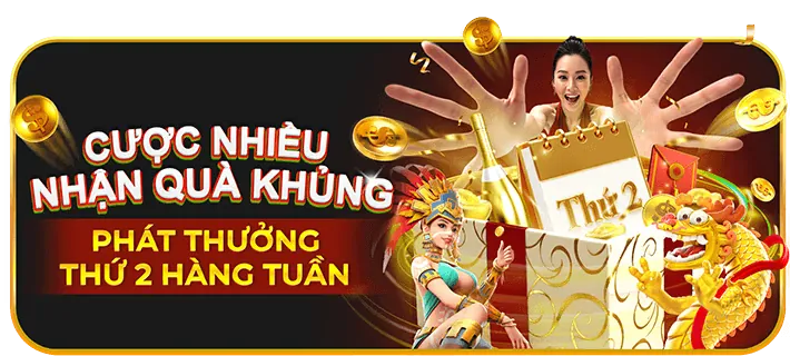 Thưởng nạp tiền hấp dẫn